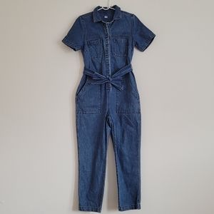 Women's Old Navy Denim  Short Sleeve Jumper